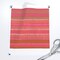 Boho Stripe Simple Global Worldly Summer Bright Pink Orange Custom Printed Fabric by Spoonflower Various Fabrics by the Yard or Fat Quarter